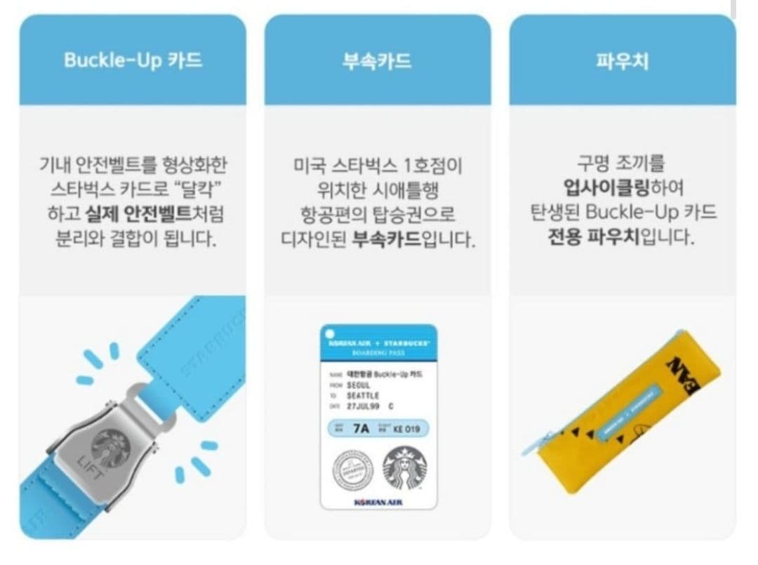 【韓国限定】STARBUCKS　大韓航空　コラボグッズ