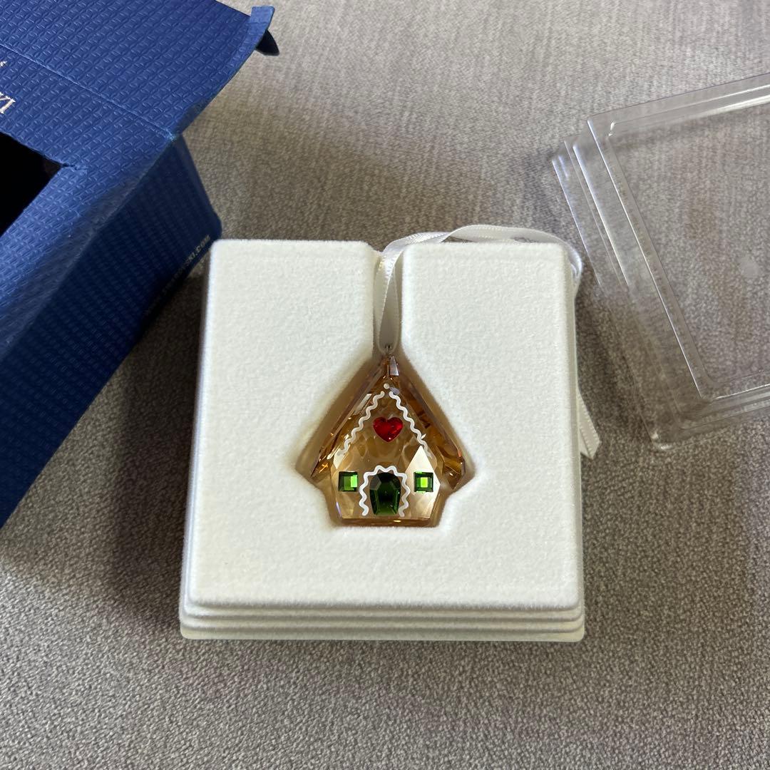 SWAROVSKI　ジンジャーブレッドハウス オーナメント