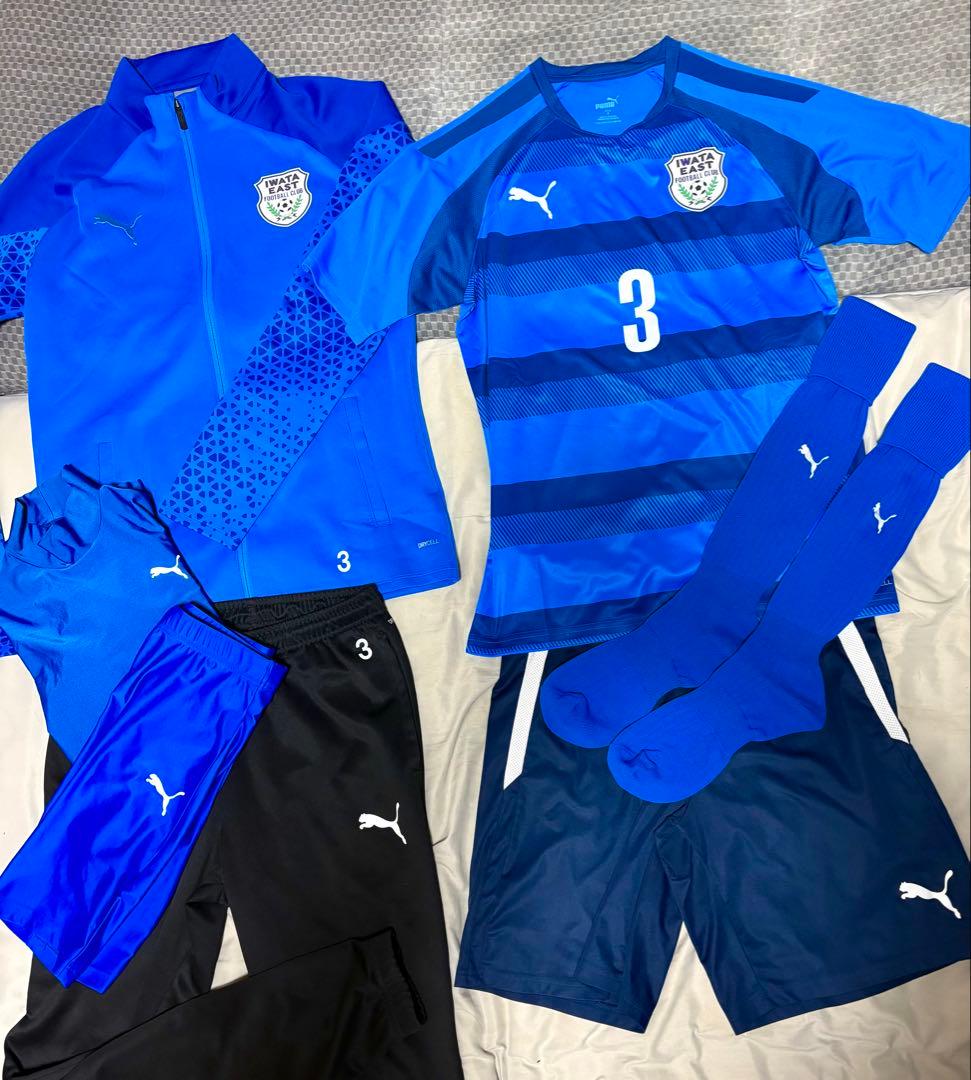磐田東高校サッカー部ユニフォーム　M チームジャージ　インナー＆スパッツ付属