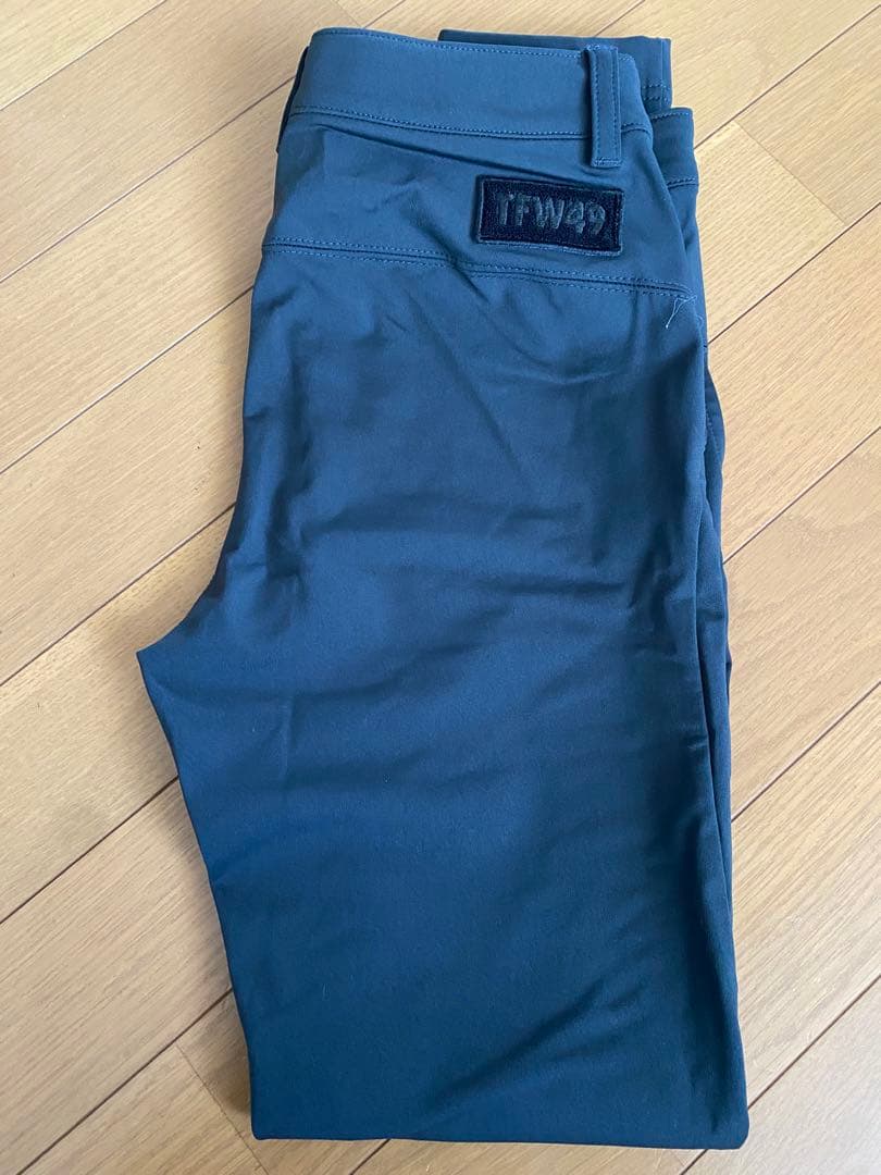 TFW49 スリムパンツ　チャコールグレーS