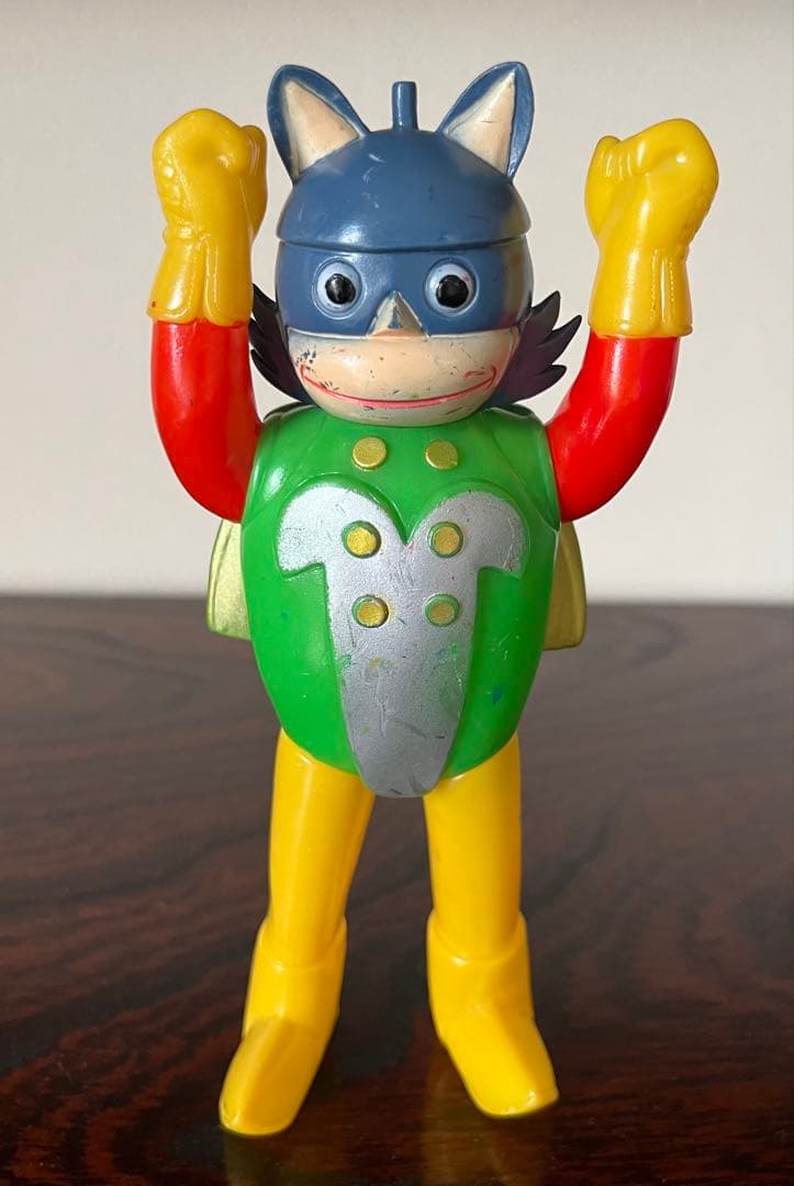 【当時物】ブルマァク 冒険ロックバット ソフビ 人形 ピープロ 昭和レトロ