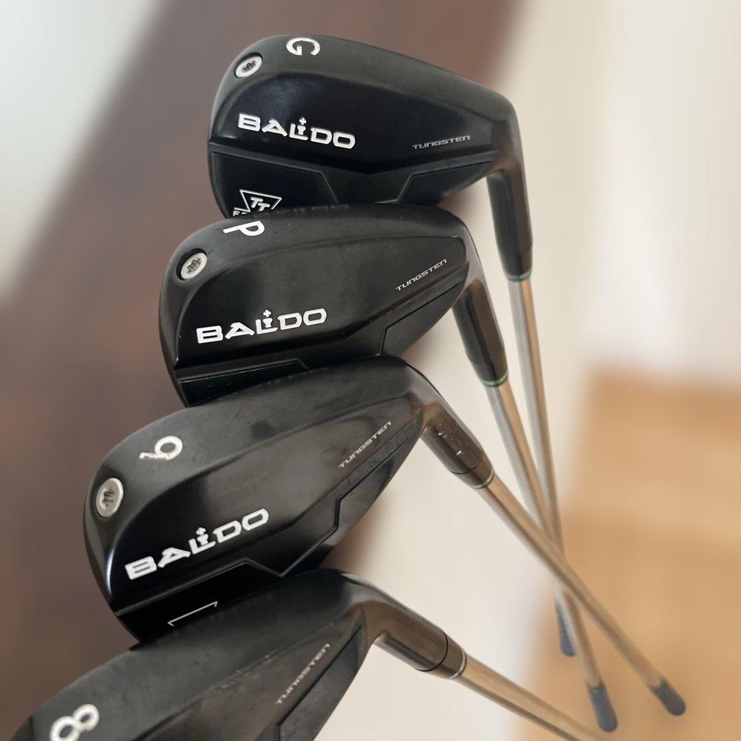 激レアBALDO TT AIRアイアンセッモーダスTOUR105R 6-G 6本
