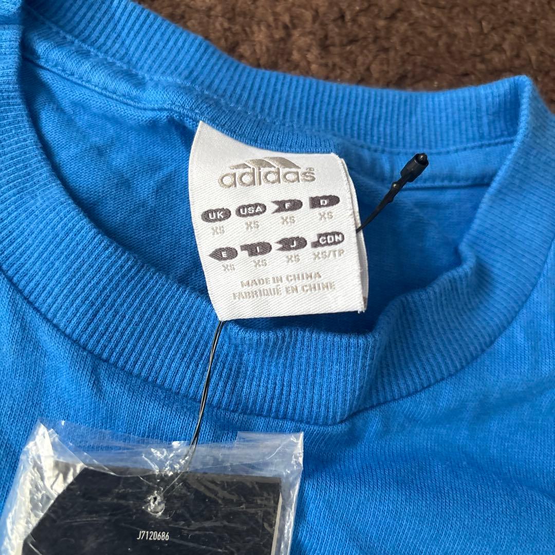 新品限定！アディダスサッカー日本代表メッセージ応援TシャツXS/2010JFA