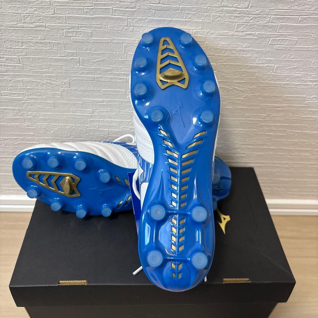Mizuno サッカーシューズ ホワイト/ブルー