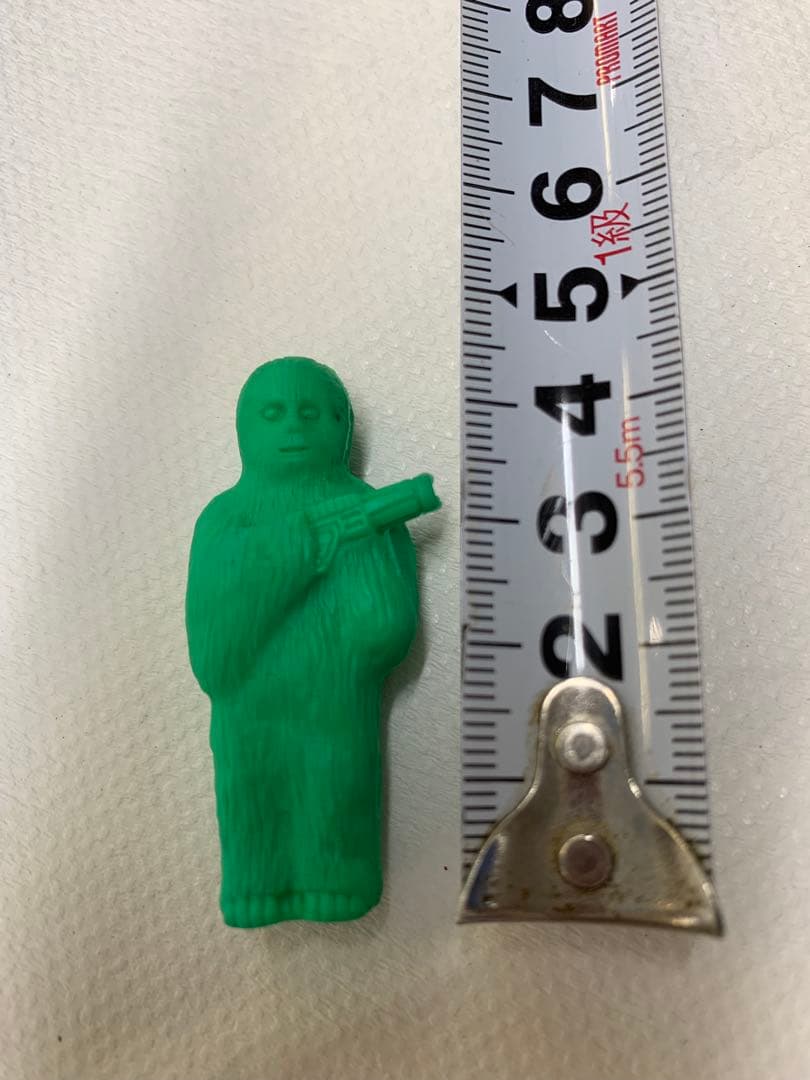 スターウォーズ 消しゴム フィギュア チューバッカ 緑傷有 タカラ