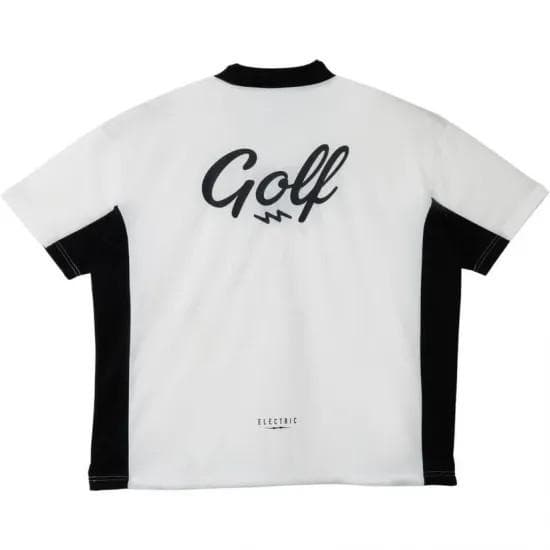 ELECTRICGOLF LOGOS GAME SHIRT WHITE Lサイズ