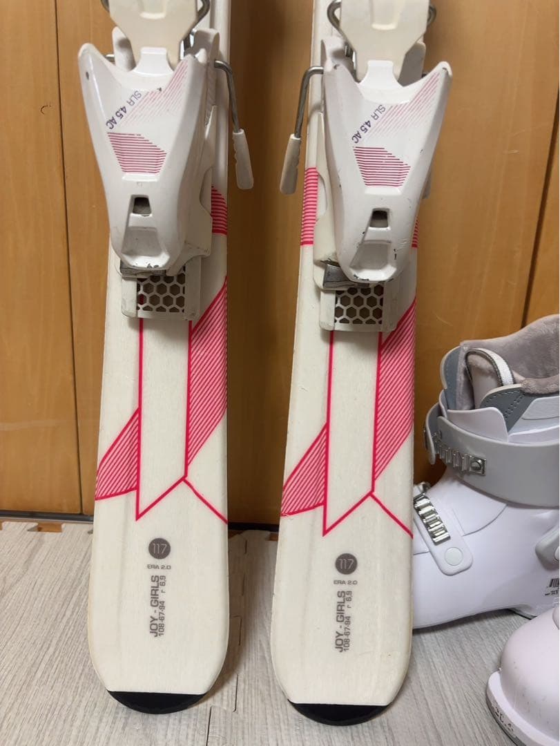 スキー3点セットHEAD 板117cm ストック90cm スキー靴20.5cm
