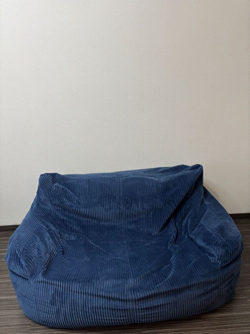 LOOSY 2人掛けビーズソファ Navy