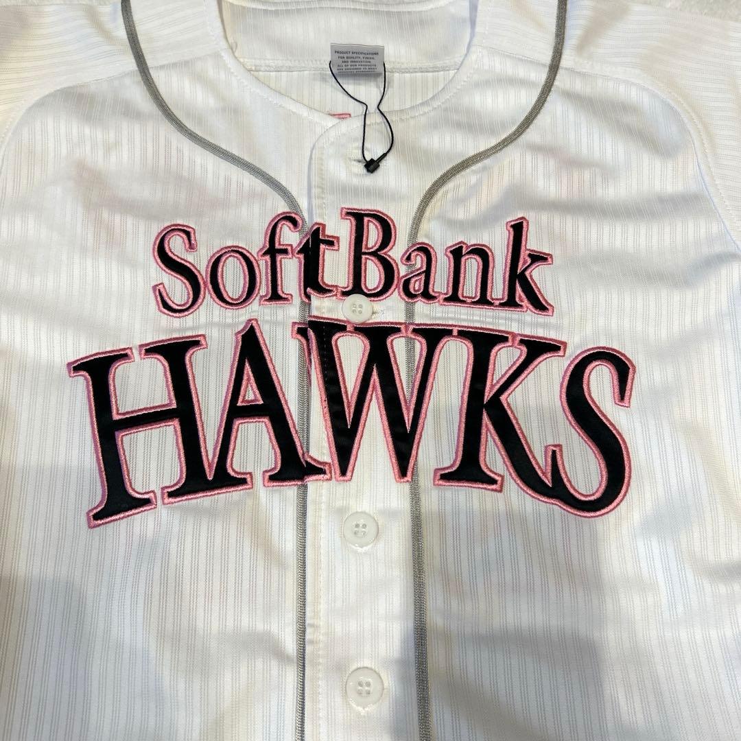 即購入歓迎！美品✨SoftBank HAWKSピンクリボンユニフォーム