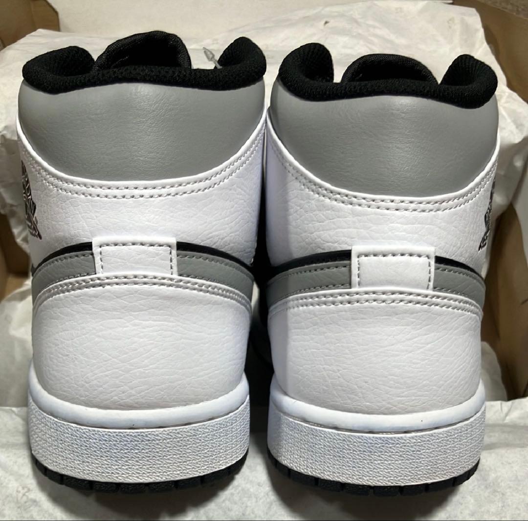 Air Jordan 1 MID ホワイトシャドースニダン鑑定書付き