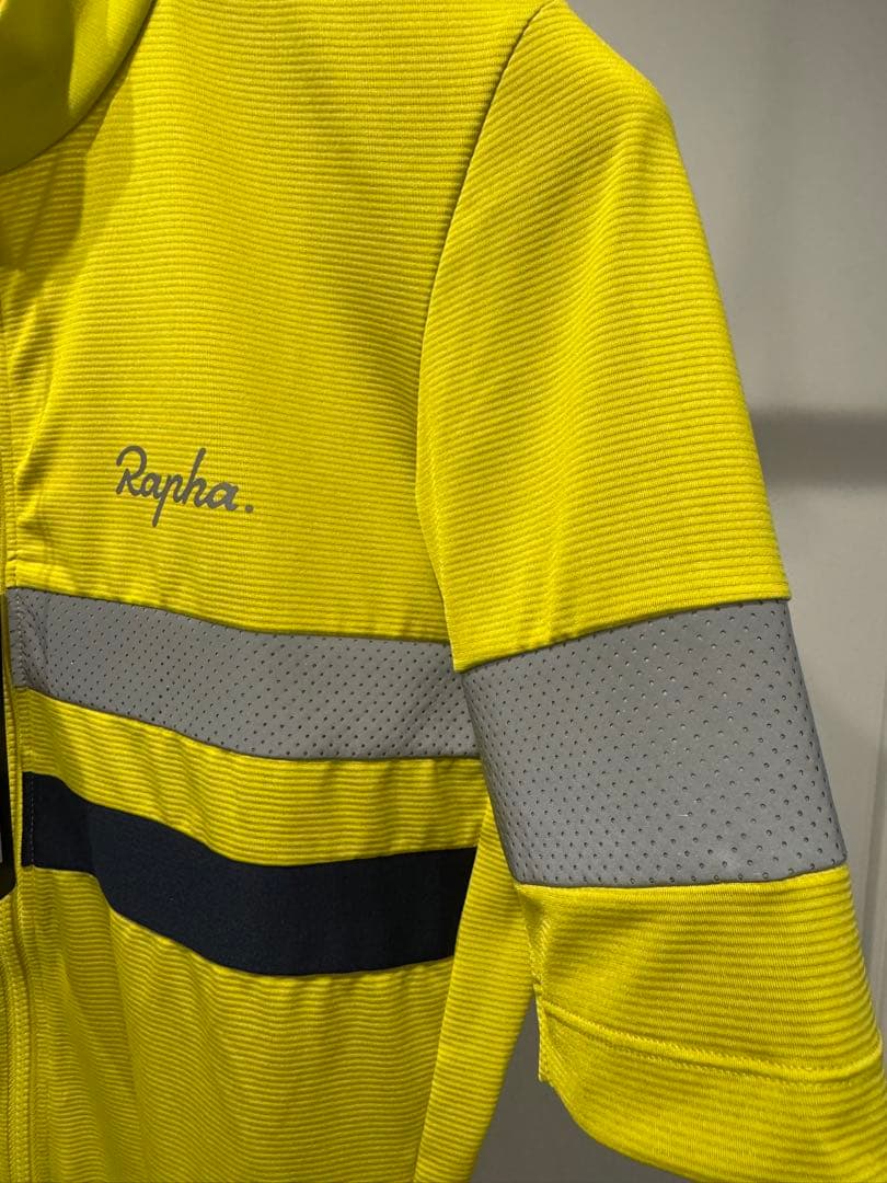 Rapha メンズ ブルベ ライトウェイトジャージ S イエロー