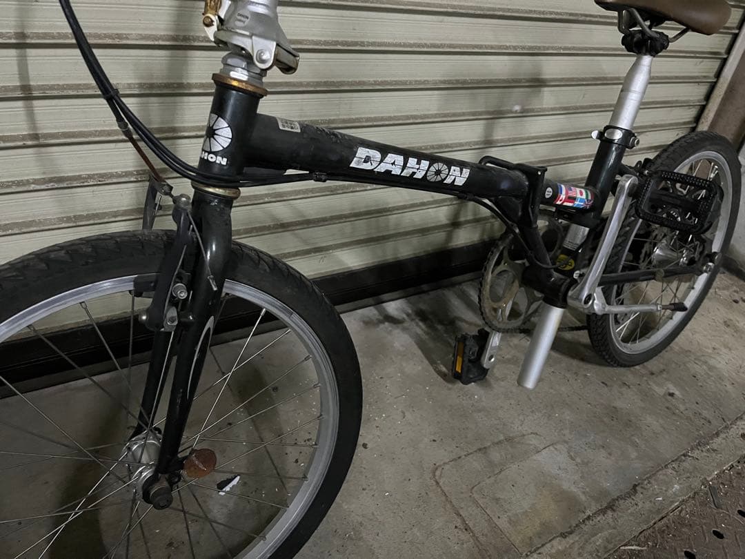 未整備　DAHON 20インチ　折り畳み自転車　ビンテージ