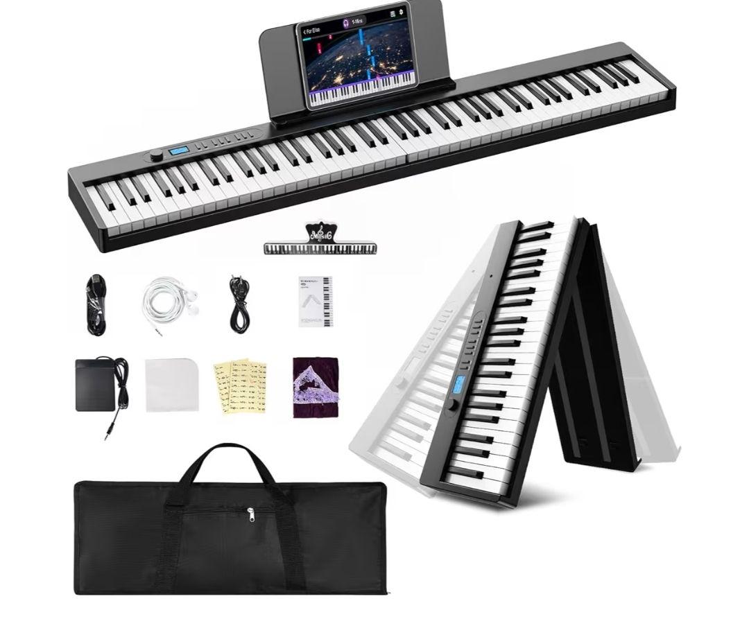 折畳み電子ピアノAcoustic Piano【新品未使用】