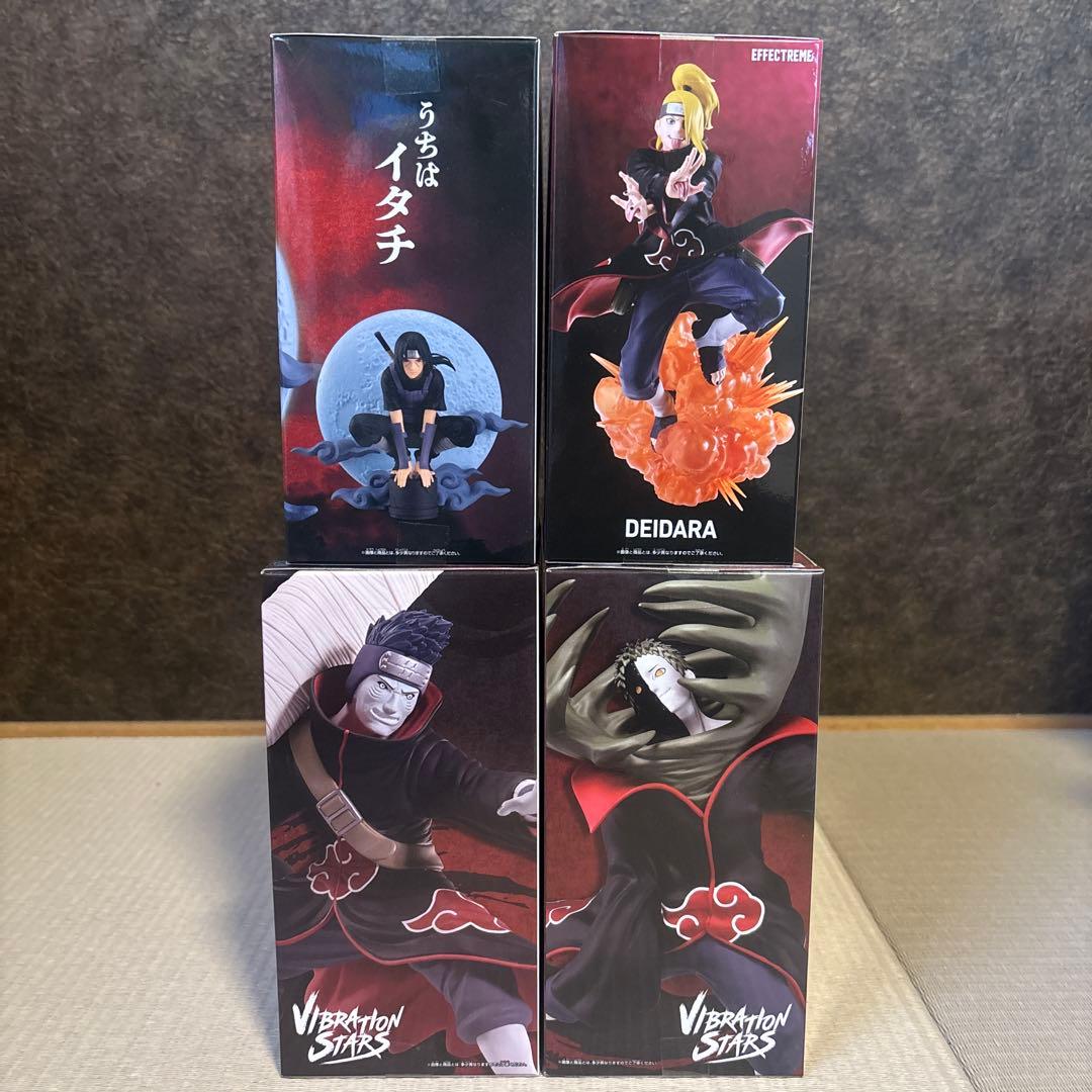 NARUTO 暁 フィギュア4個セット