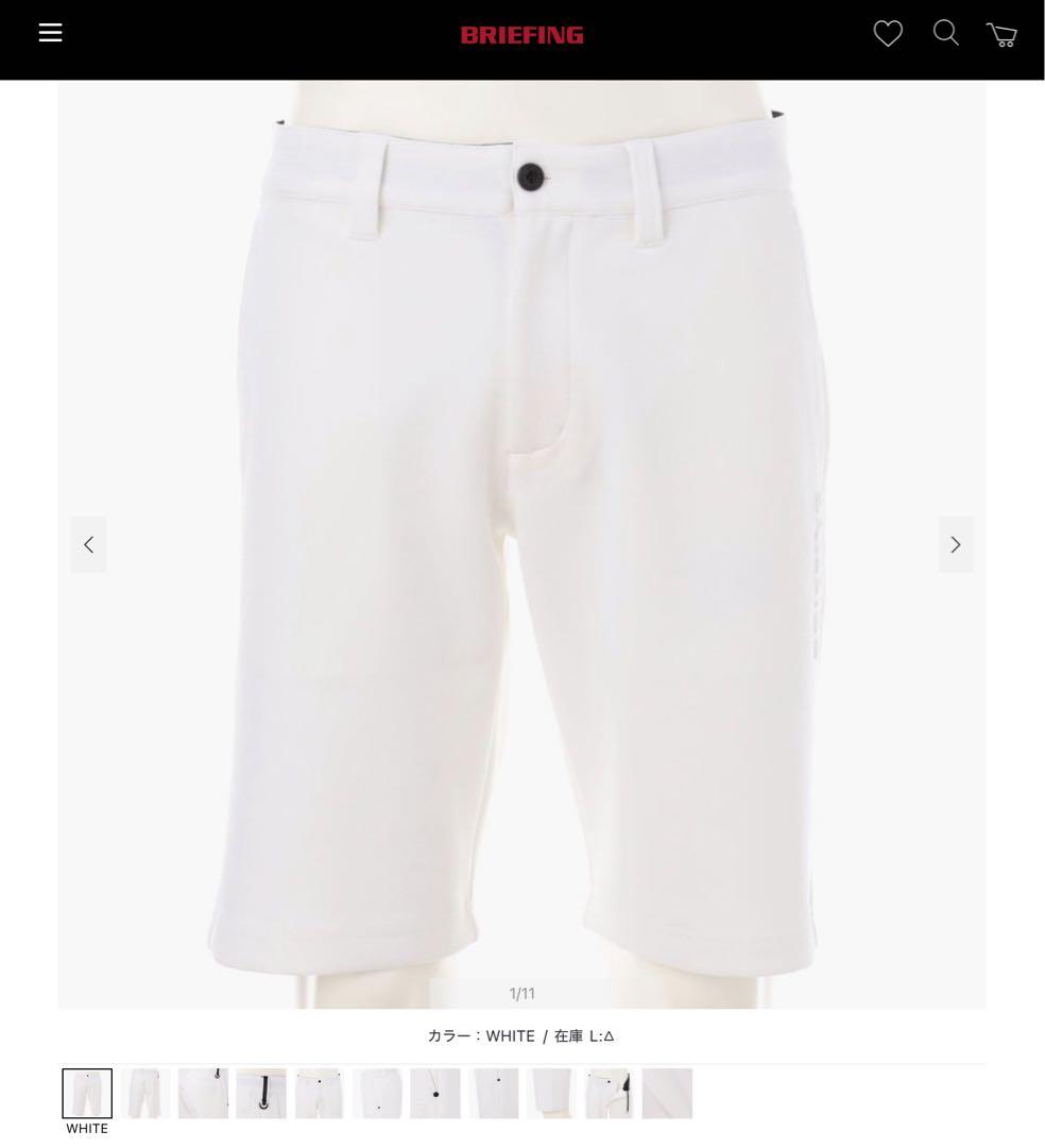 完売品　新品　BRIEFING MINI 3D LOGO SHORT PANTS
