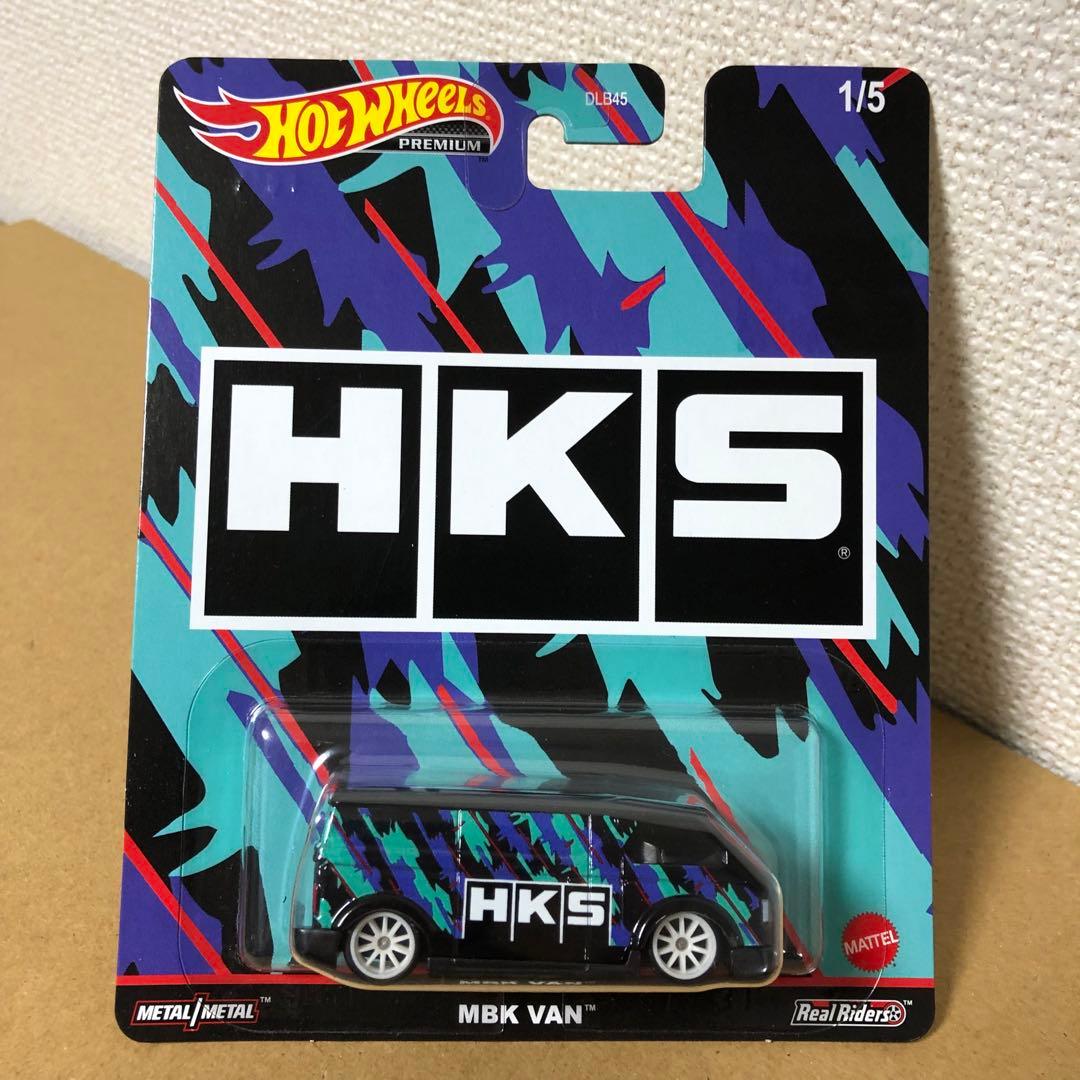 5台セット　ホットウィール　スピード ショップ ガレージ　MBK VAN HKS