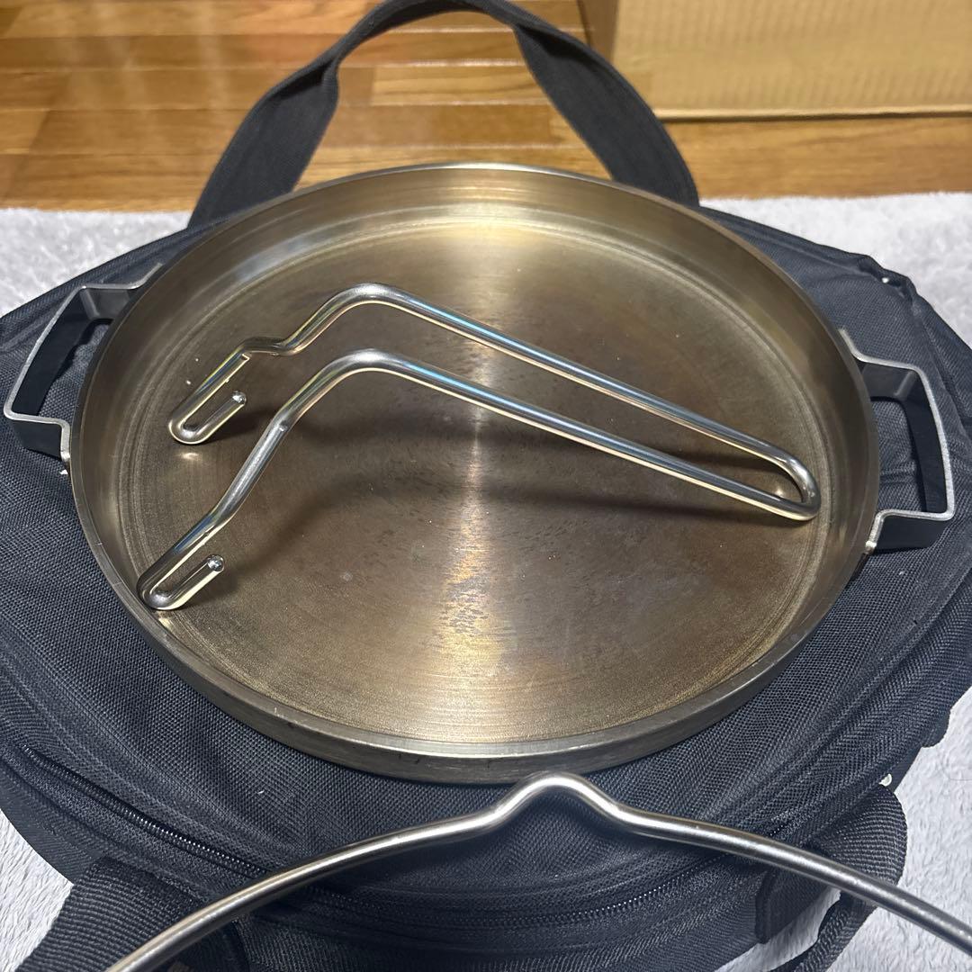 SOTO ステンレスダッチオーブン10インチハーフ+底網+専用ケース＋リフター