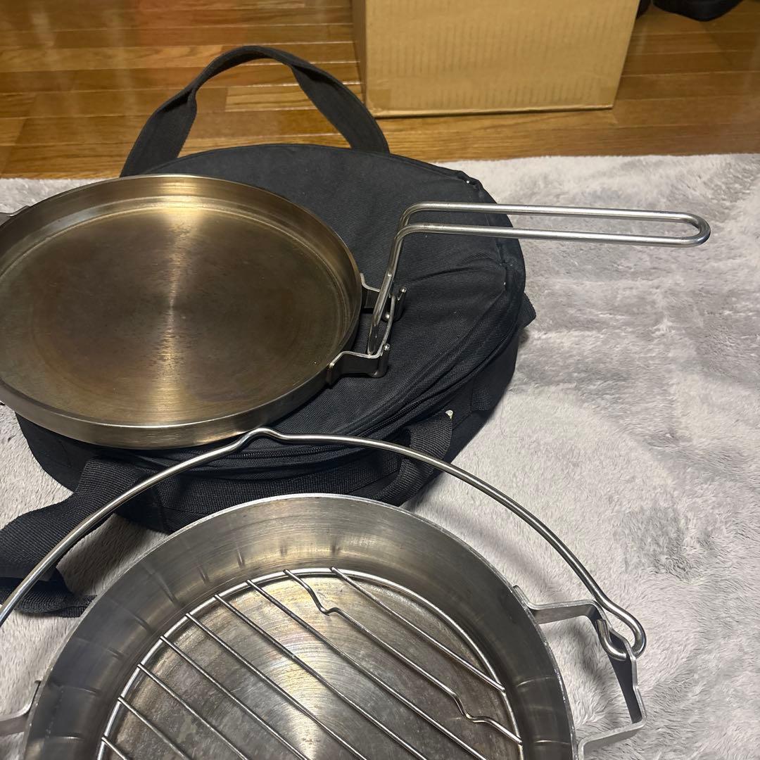 SOTO ステンレスダッチオーブン10インチハーフ+底網+専用ケース＋リフター