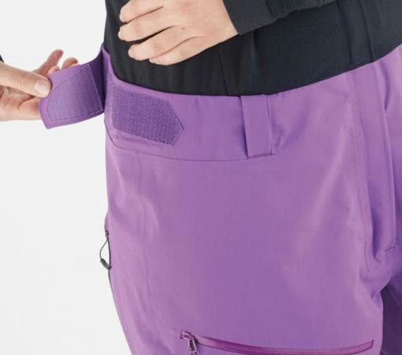 サロモン 男性用　シェルビブパンツ M MOON PATROL GORETEX