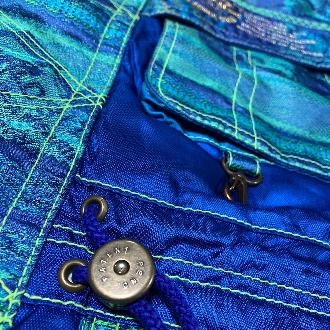 PHENIX ヴィンテージ スキー ウェア セットアップ 金刺繍　ラメ　レトロ