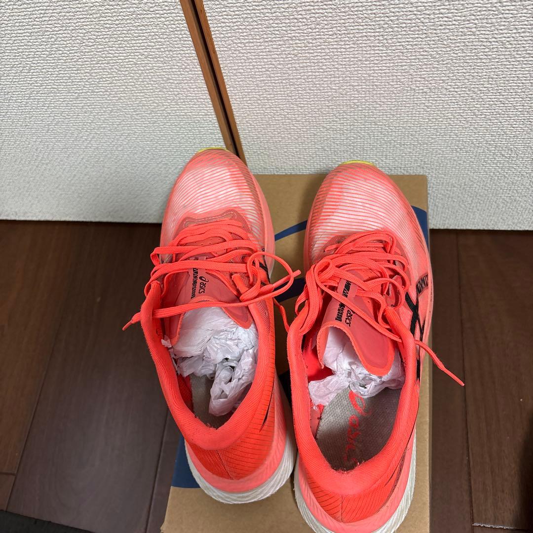 ASICS アシックス　マジックスピード3 サーモンピンク　27.5