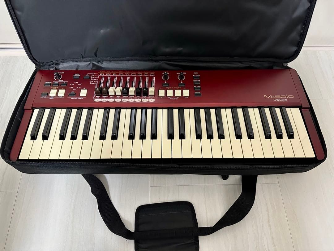 HAMMOND M-solo BUR 専用ケース付き