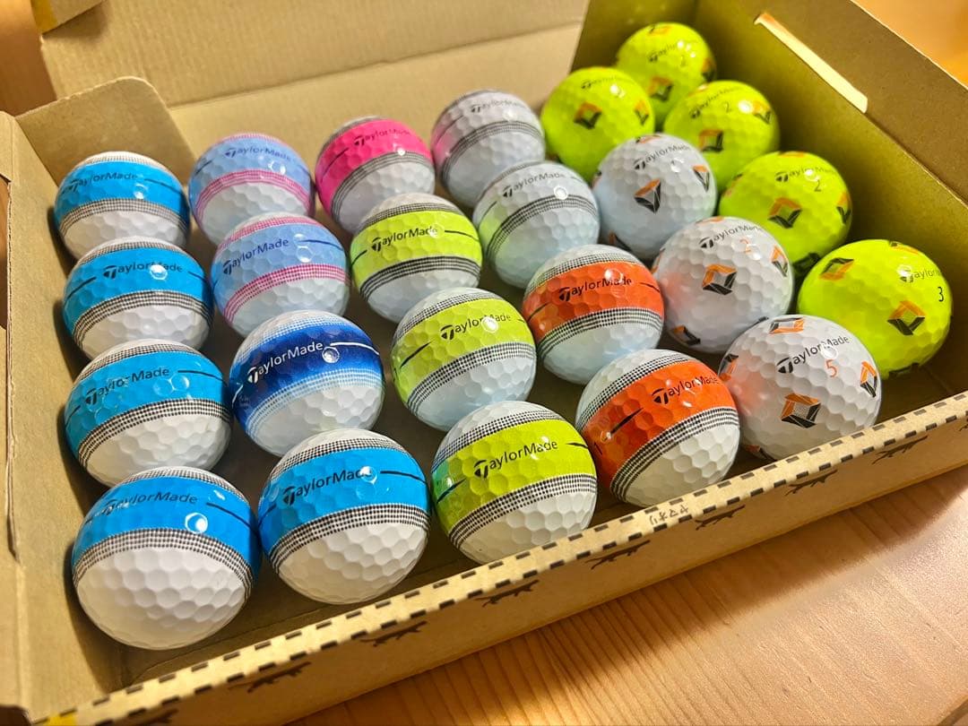お値下！美品★TaylorMade ゴルフボール 24個セット