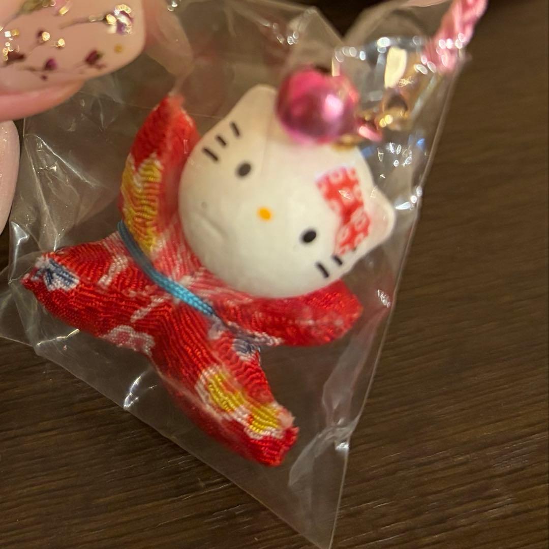 平成レトロ♡キティちゃん♡ご当地キティ♡さるぼぼ♡ストラップ♡マスコット♡当時物