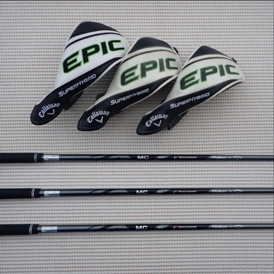 EPIC SUPER HYBRID 18度/21度/24度 MC80 (S)