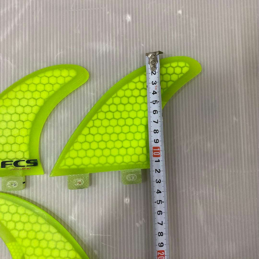 【極美品】FCS フィン ハニカム グリーン FCS SRS TOP FOIL