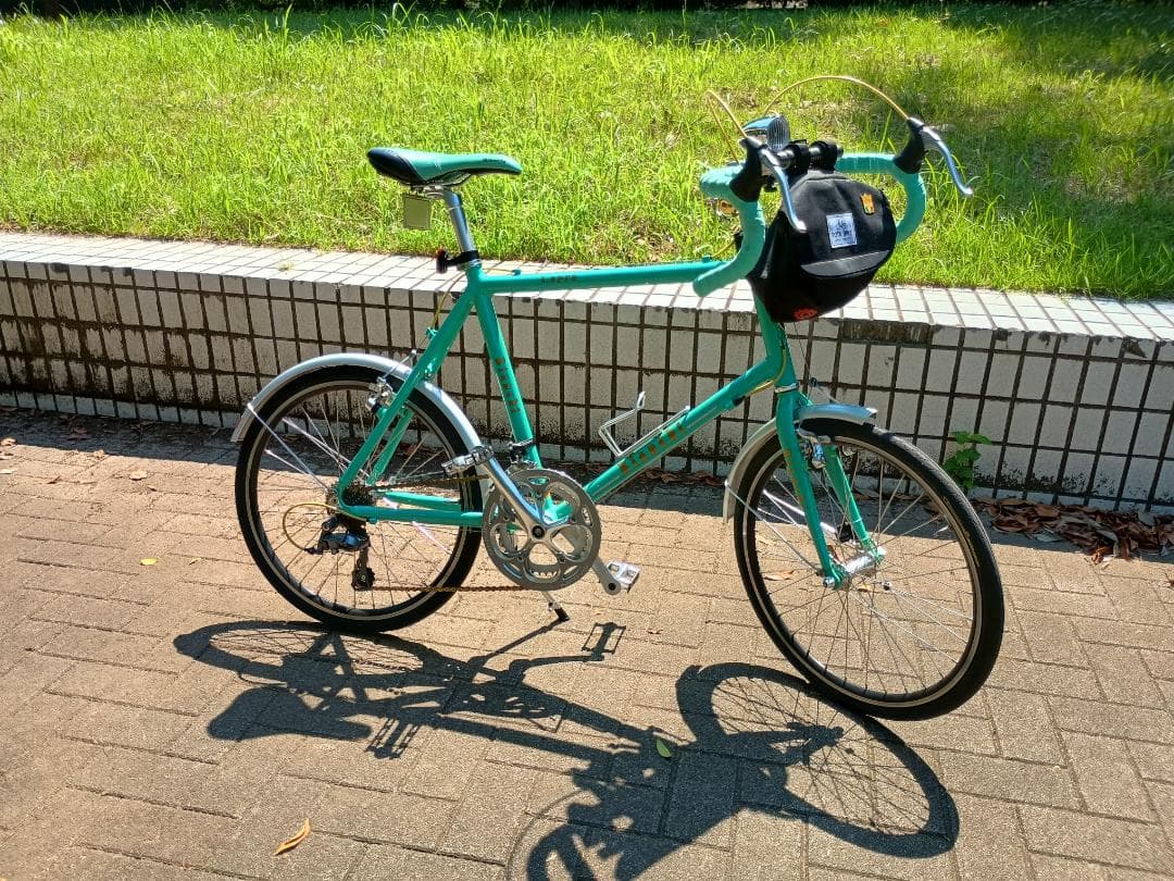 【引取り限定】 Bianchi ビアンキ ミニベロ8 Lepre