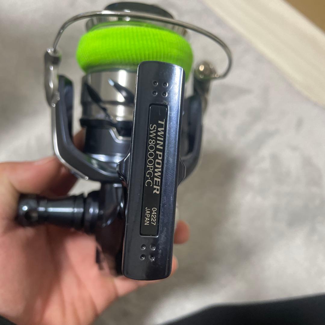 TWIN POWER SW8000PGスピニングリール