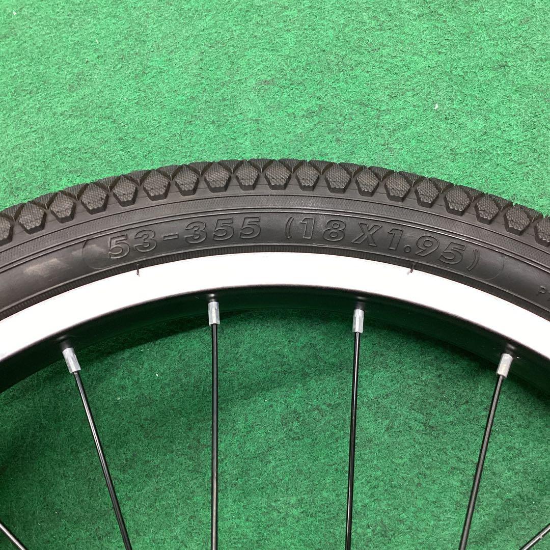 アルミリム　前輪　18x1.95 タイヤ付　フロント　18インチ