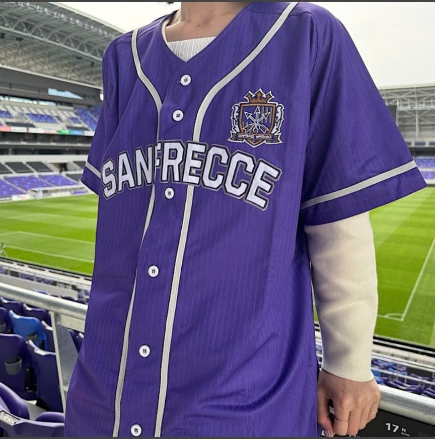 SANFRECCE広島 ベースボールシャツ S＆シークレットミニペンライト