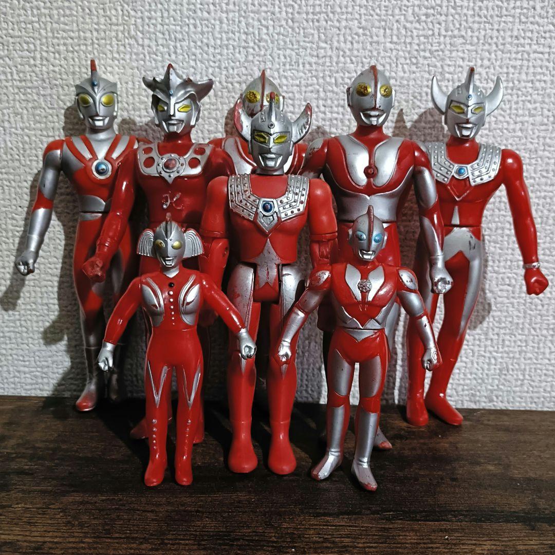 【極レア】入手困難！ウルトラマン＆怪獣ソフビ昭和/平成 足裏刻印有
