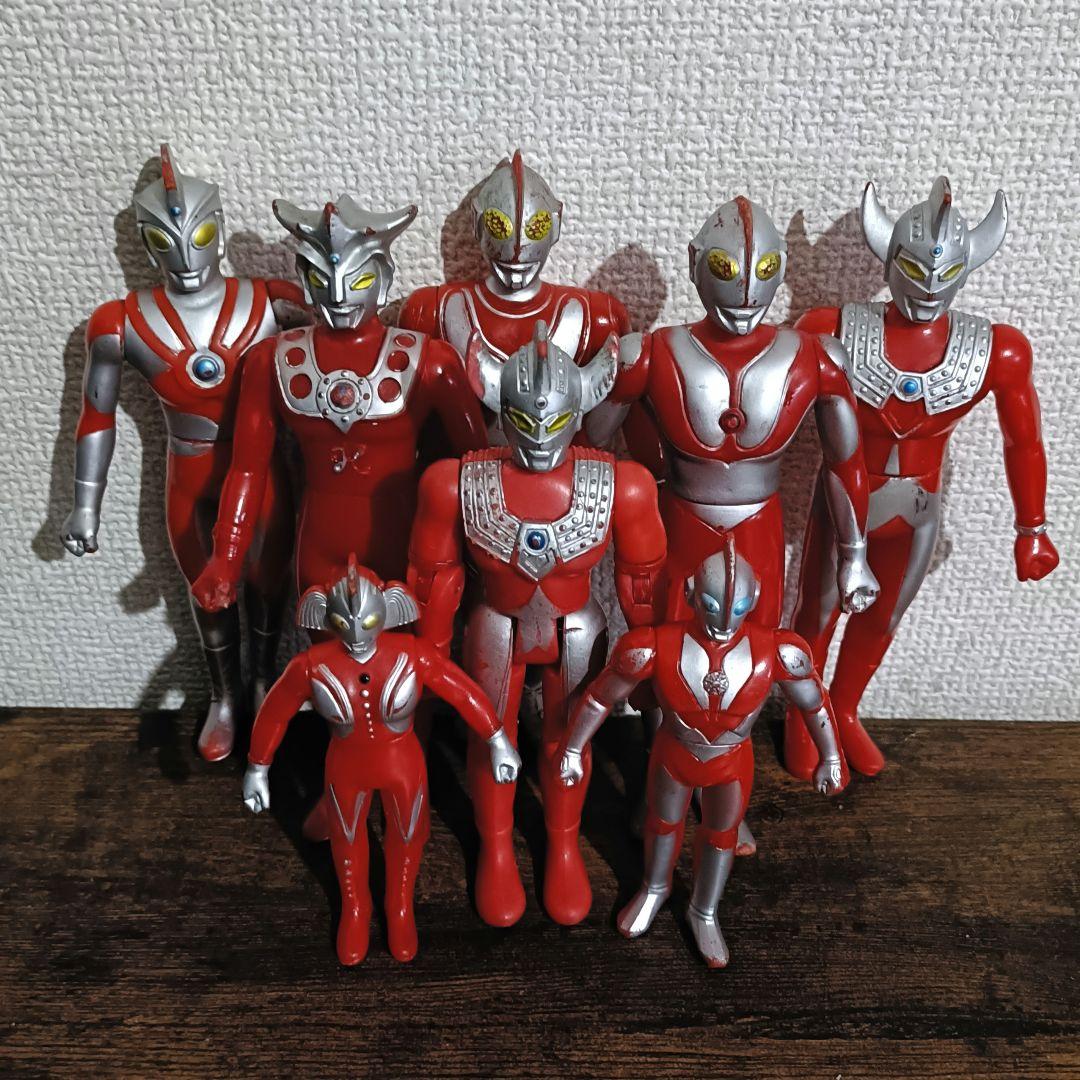 【極レア】入手困難！ウルトラマン＆怪獣ソフビ昭和/平成 足裏刻印有