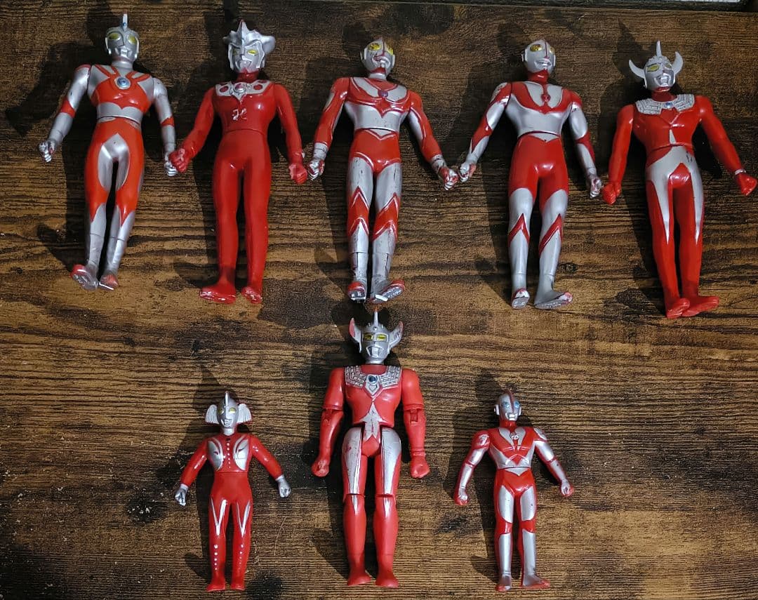 【極レア】入手困難！ウルトラマン＆怪獣ソフビ昭和/平成 足裏刻印有