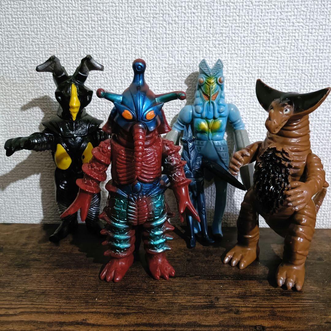【極レア】入手困難！ウルトラマン＆怪獣ソフビ昭和/平成 足裏刻印有
