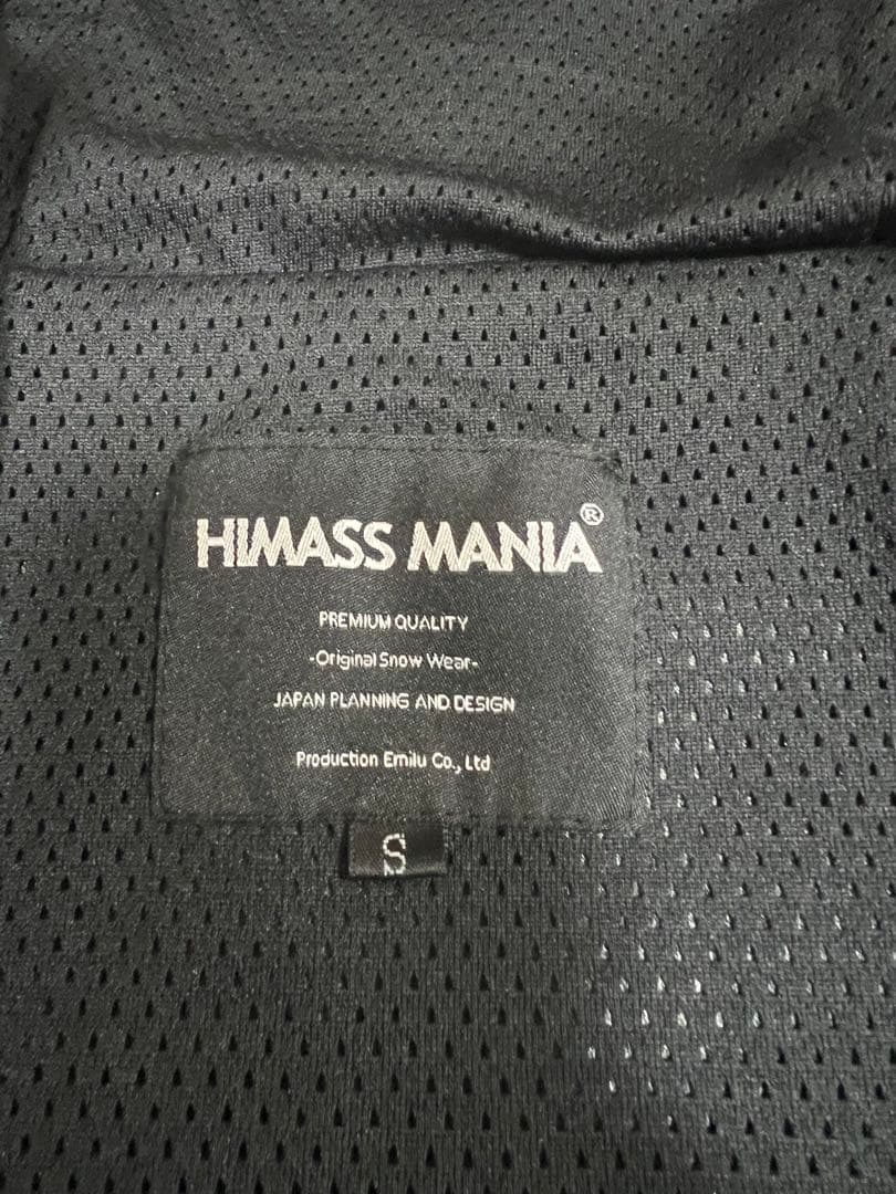 HIMASS MANIA スノーボードジャケット S D.NAVY