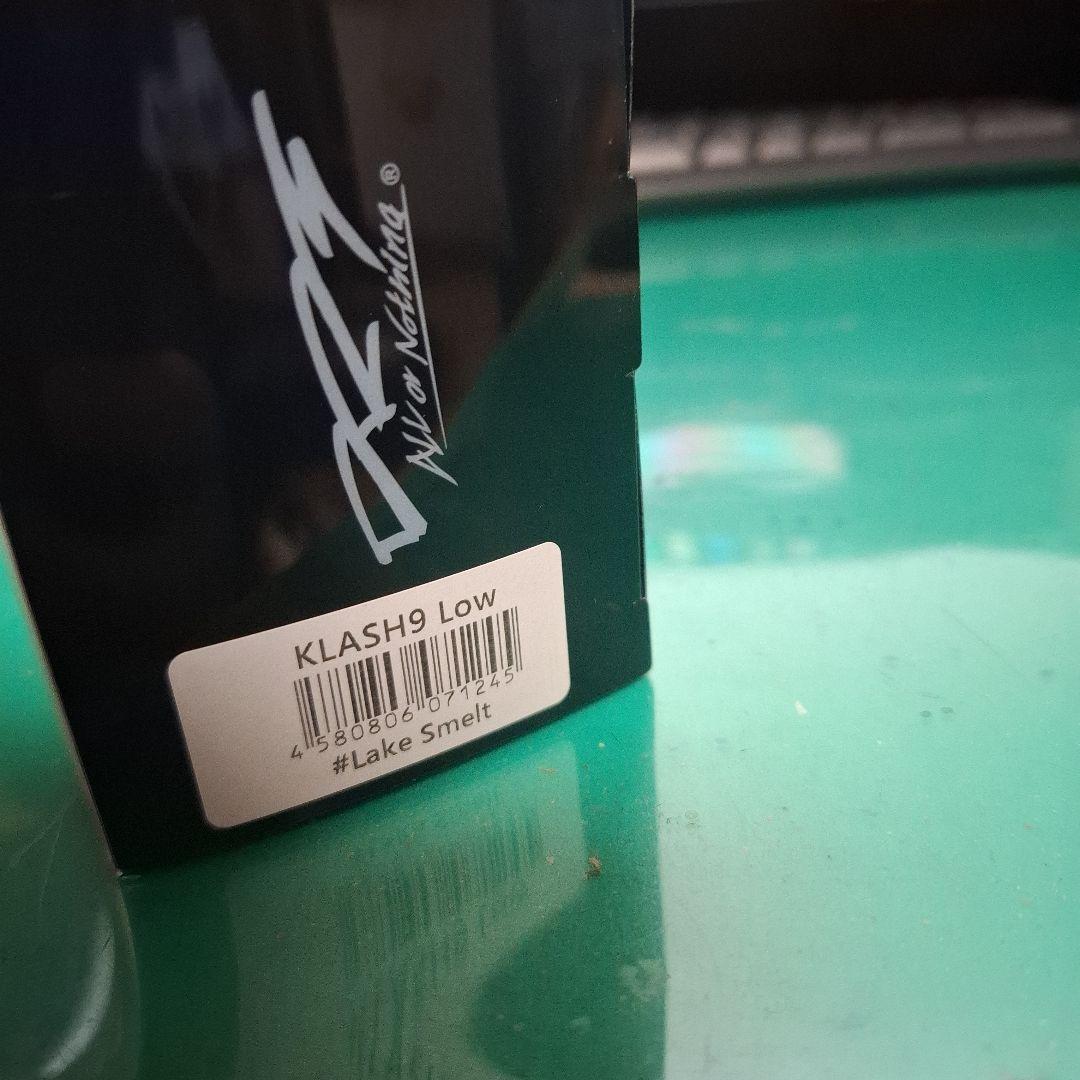新色　DRT　KLASH　9　　Lake Smelt　クラッシュナイン　新品