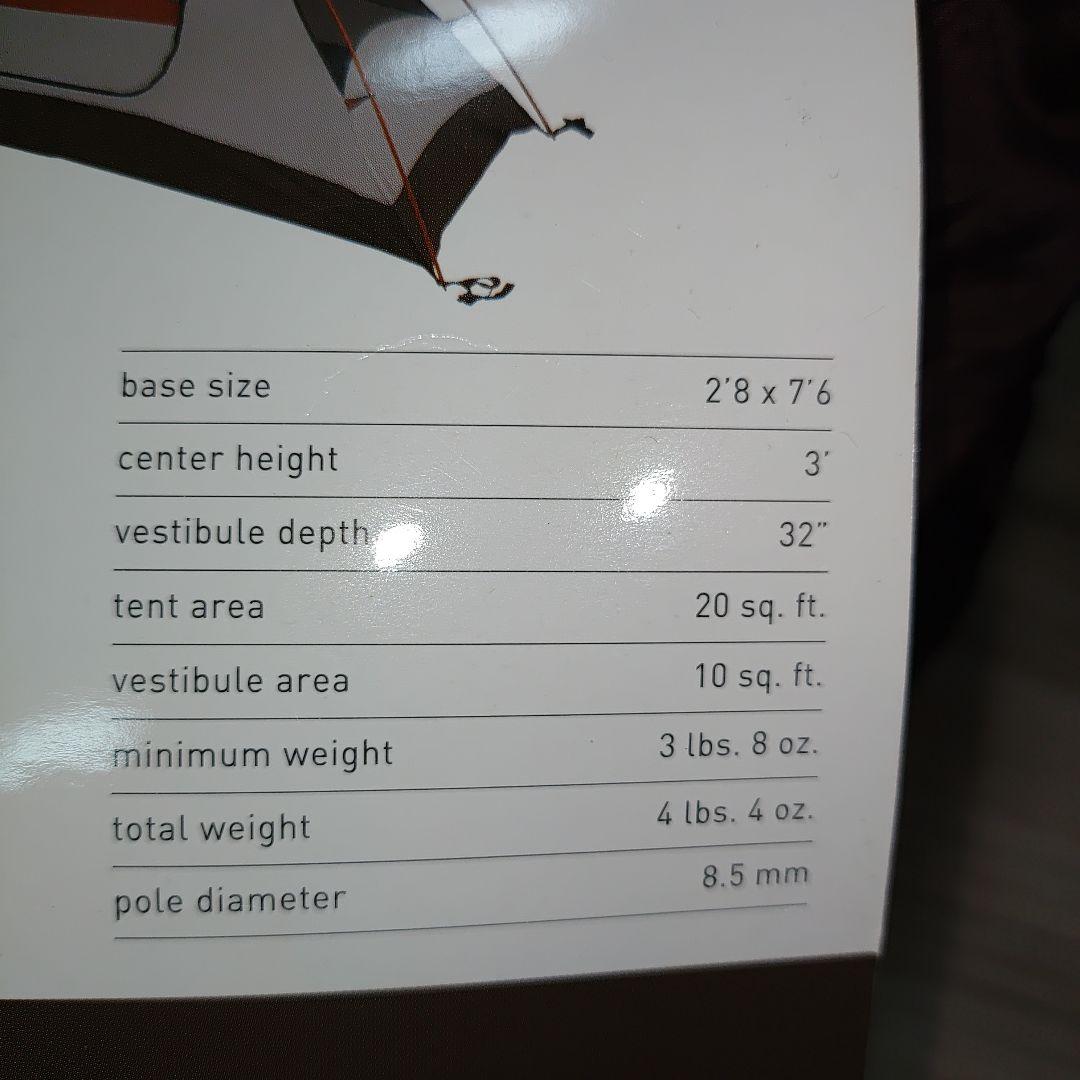 ALPS MOUNTAINEERING LYNX 1 バックパッキングテント