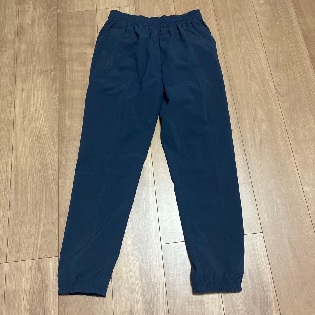 On Focus Pants S ネイビー　オン ランニング
