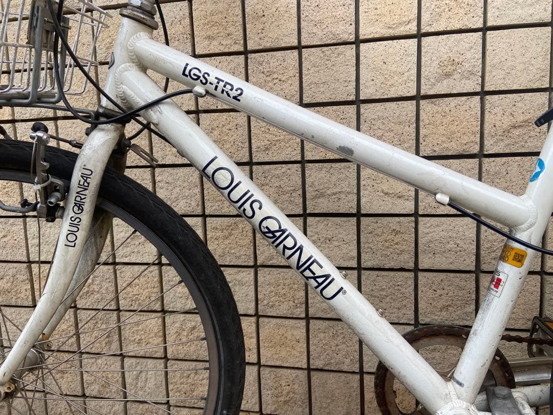 フ*イ様 LOUIS GARNEAU LGS-TR2 ホワイト クロスバイク