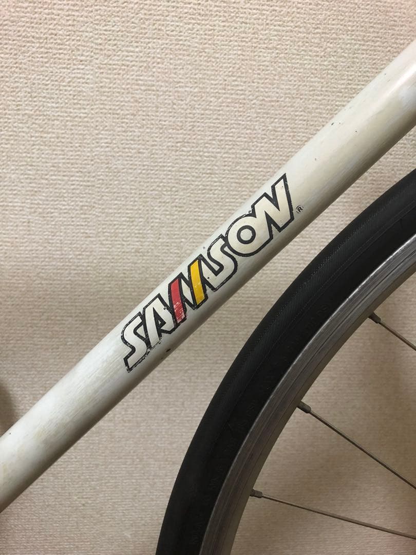SAMSON ロードバイク ホワイト NJSホイール