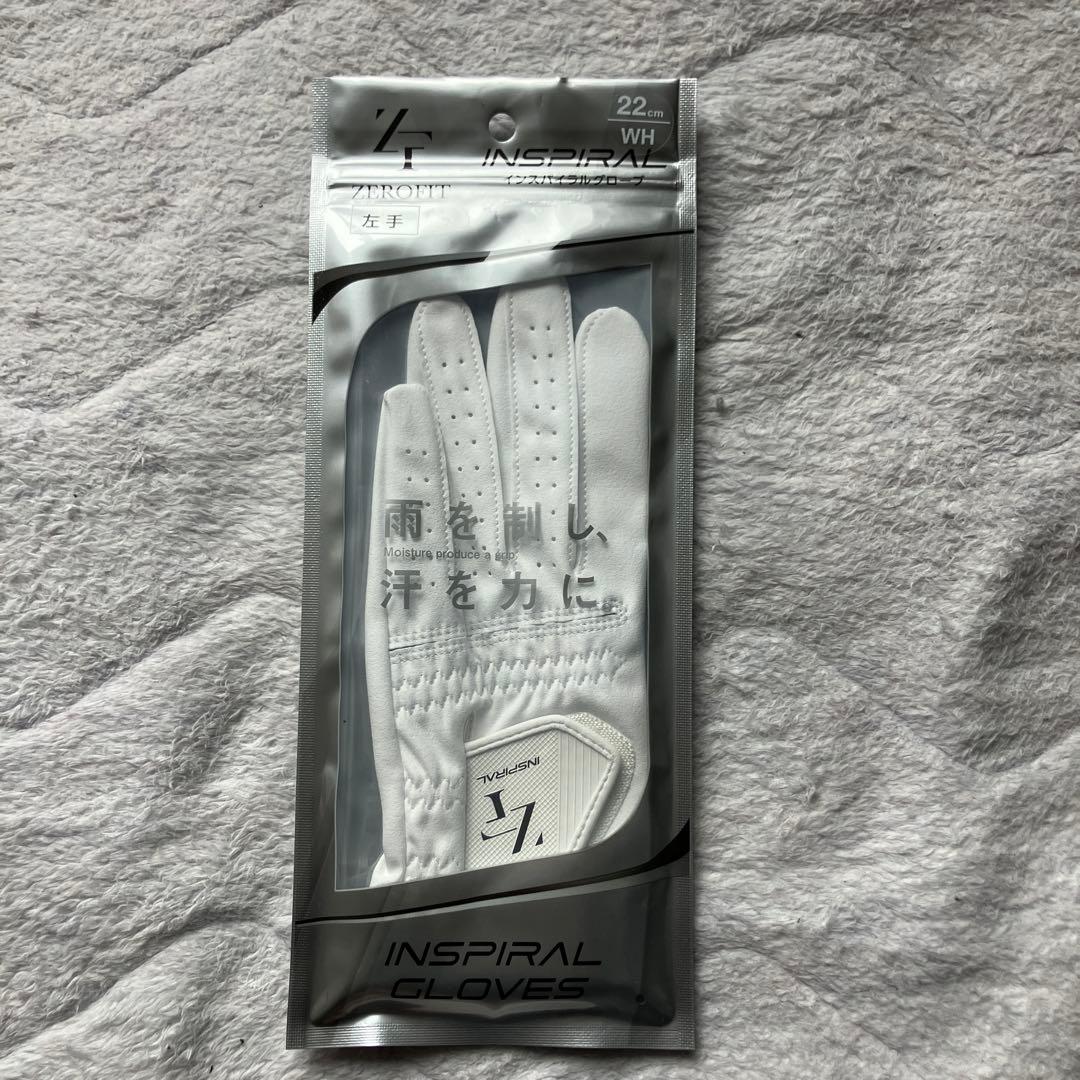 Zerofit Inspiral Gloves 左手用 22cm 白黒5枚セット