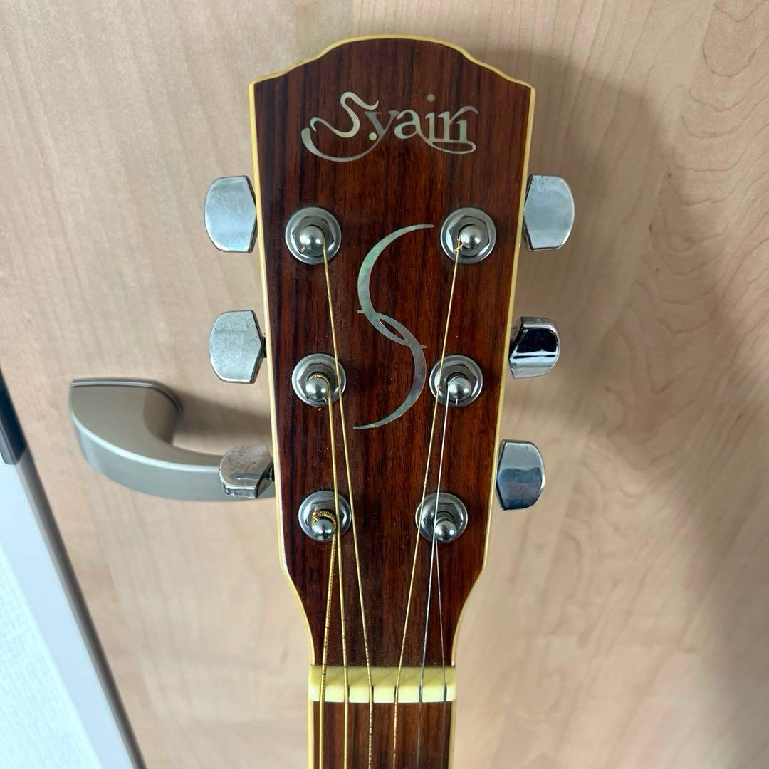 【美品】S.yairi エレアコ YE-35 BKB アコースティックギター