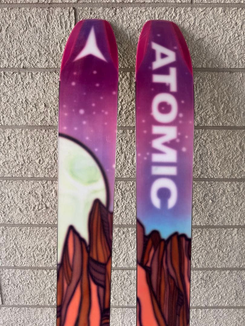 ATOMIC クラシック スキー板 ビンディング付き