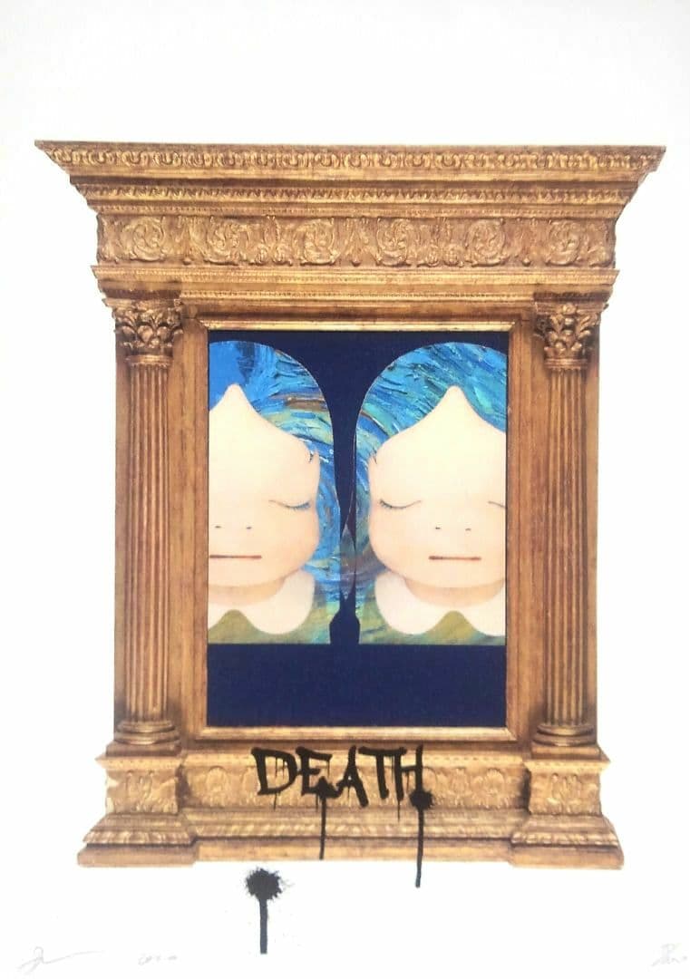 Death Nyc　奈良美智　アートポスター　未使用　版画　絵画