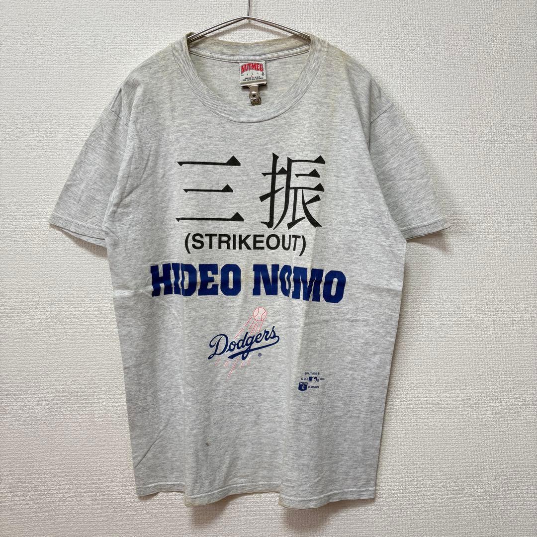 NUTMEG ロサンゼルス・ドジャース 野茂英雄 選手 ヴィンテージ Tシャツ