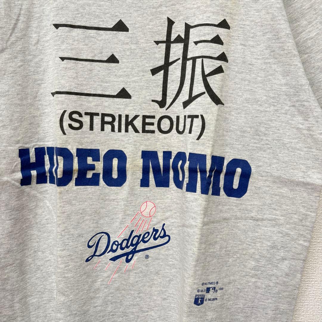 NUTMEG ロサンゼルス・ドジャース 野茂英雄 選手 ヴィンテージ Tシャツ